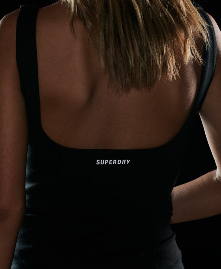 Superdry Tech Dress Black Women