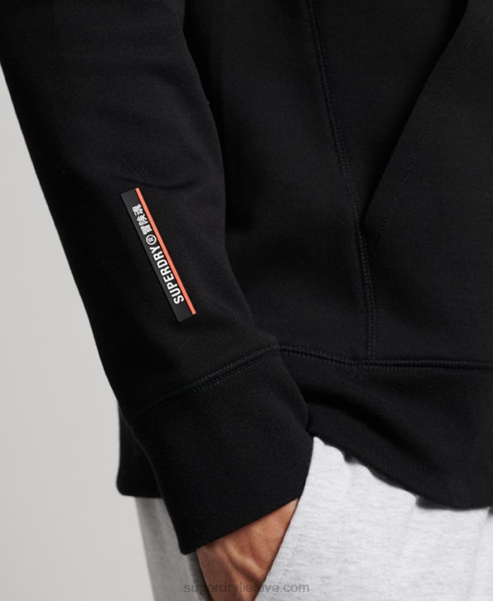 Superdry Tech Hoodie Black Men