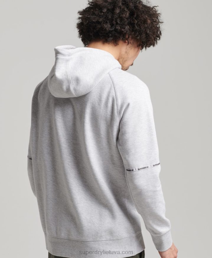 Superdry Tech Hoodie Grey Men