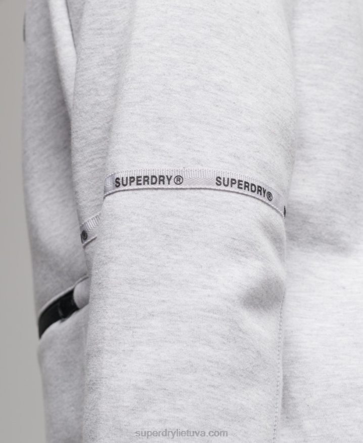 Superdry Tech Hoodie Grey Men