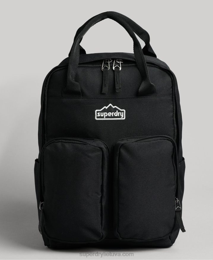 Superdry Top Handle Backpack Dark Grey Men