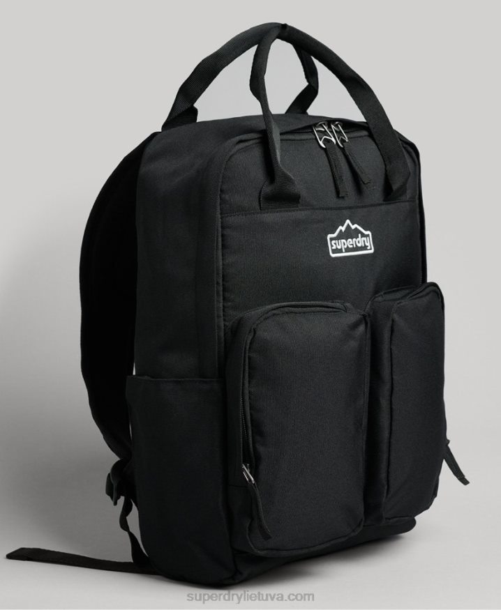 Superdry Top Handle Backpack Dark Grey Men