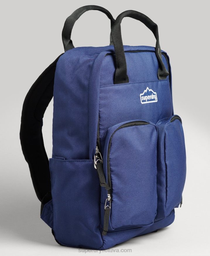 Superdry Top Handle Backpack Navy Men