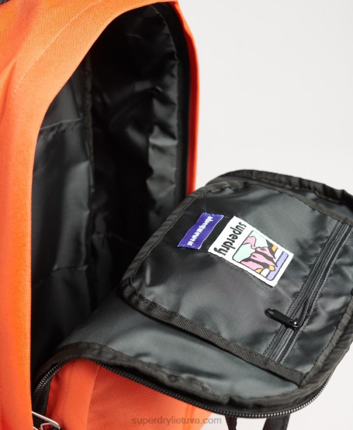 Superdry Top Handle Backpack Orange Men