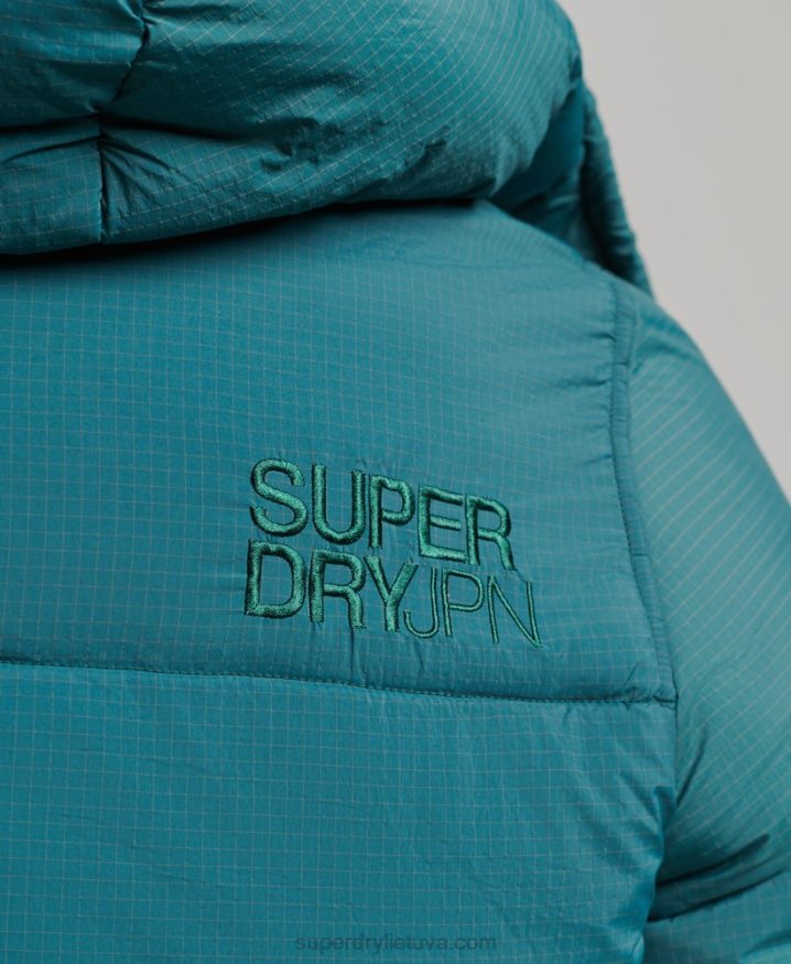 Superdry Touchline Padded Short Jacket Green Men