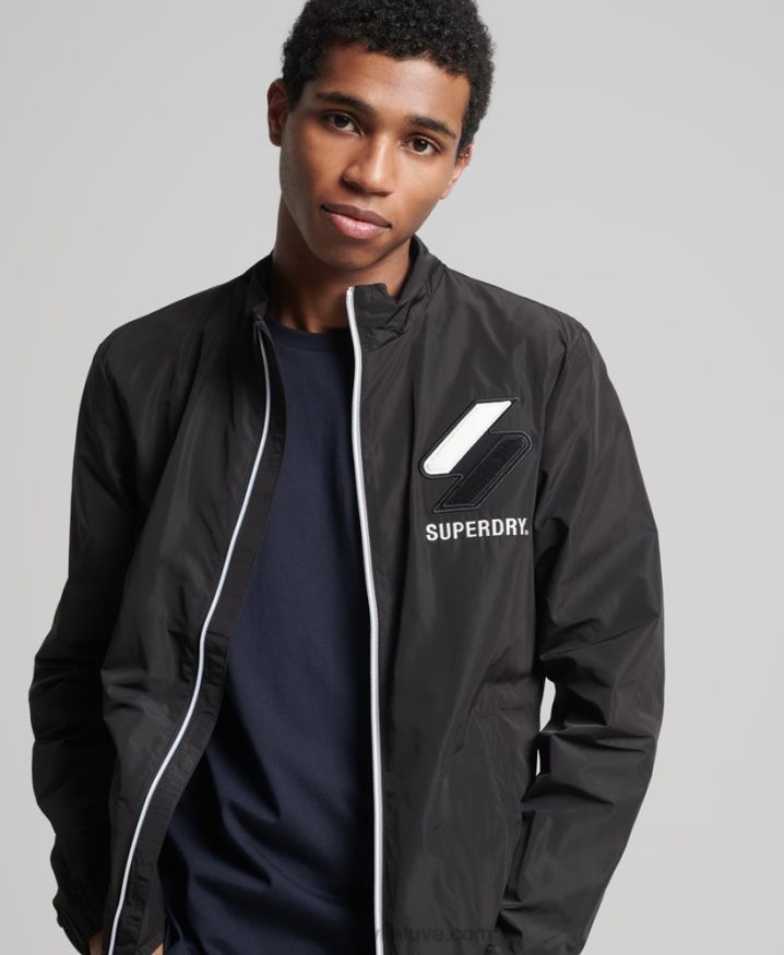 Superdry Track Jacket Black Men