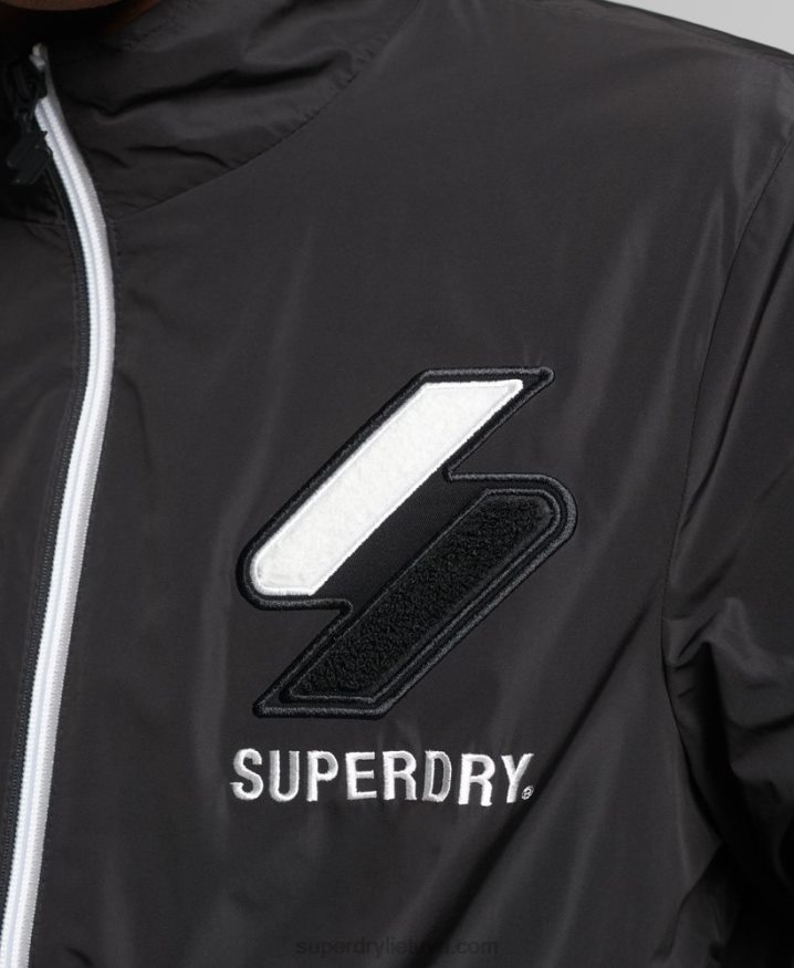 Superdry Track Jacket Black Men