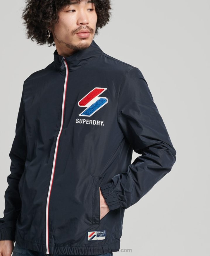 Superdry Track Jacket Navy Men