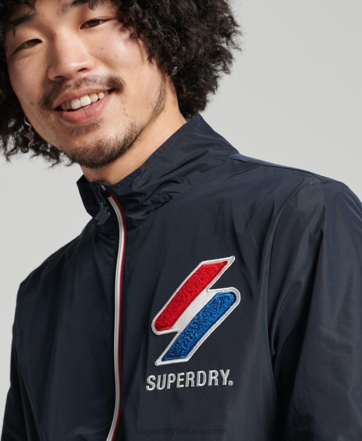 Superdry Track Jacket Navy Men