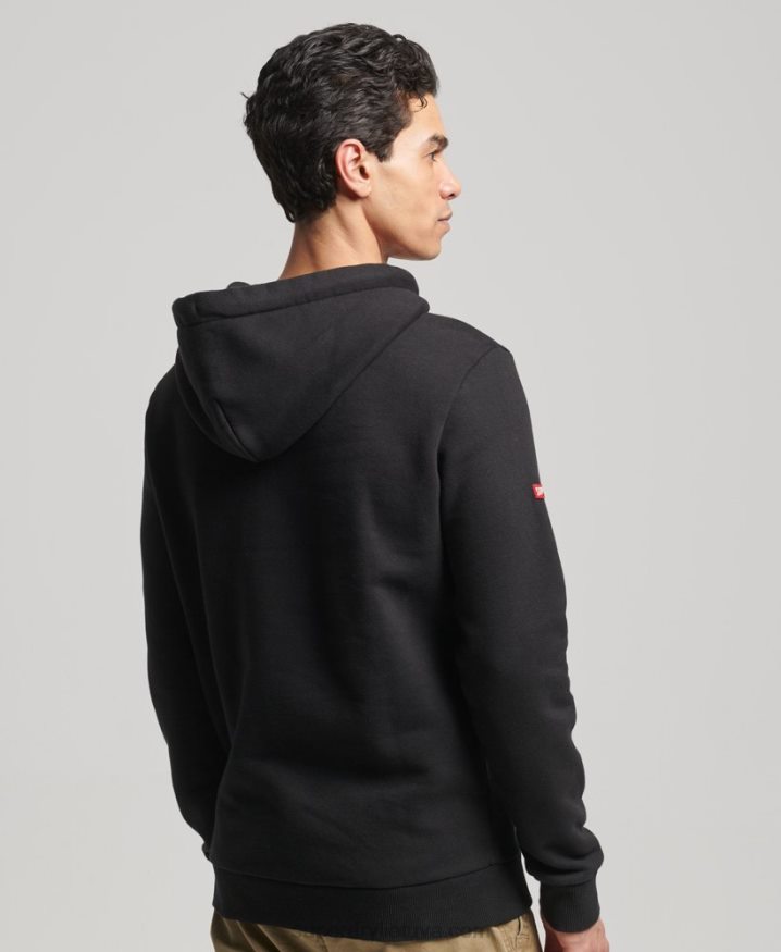 Superdry Trading Co Hoodie Black Men