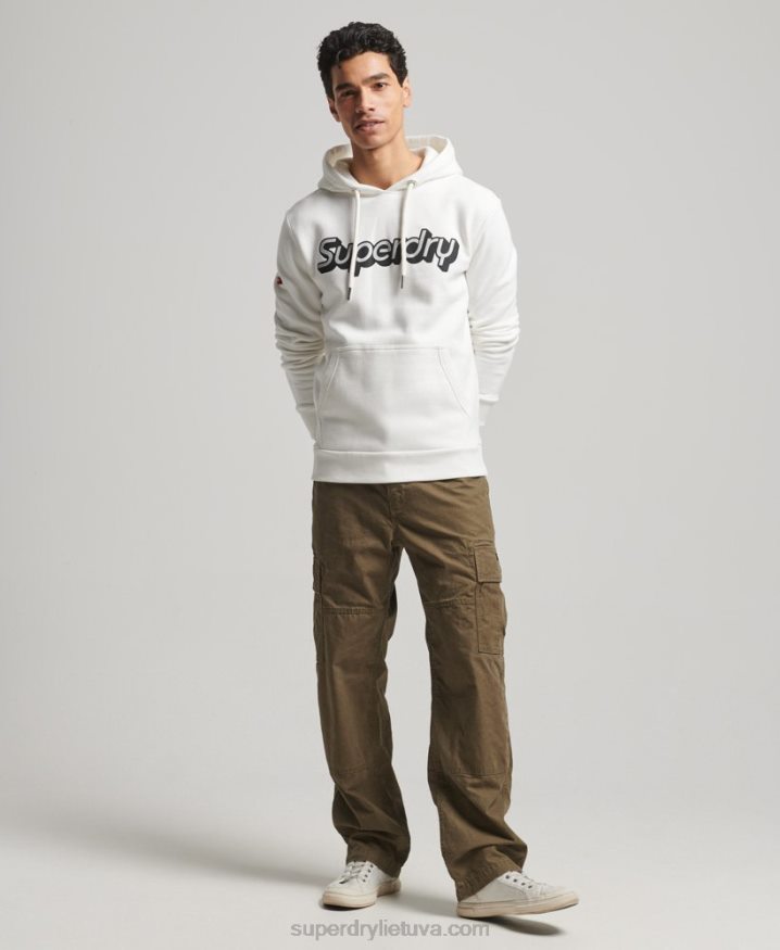 Superdry Trading Co Hoodie White Men