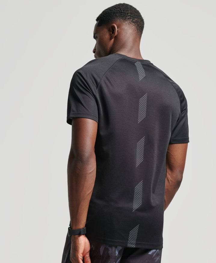 Superdry Train Active Short Sleeve T-Shirt Black Men