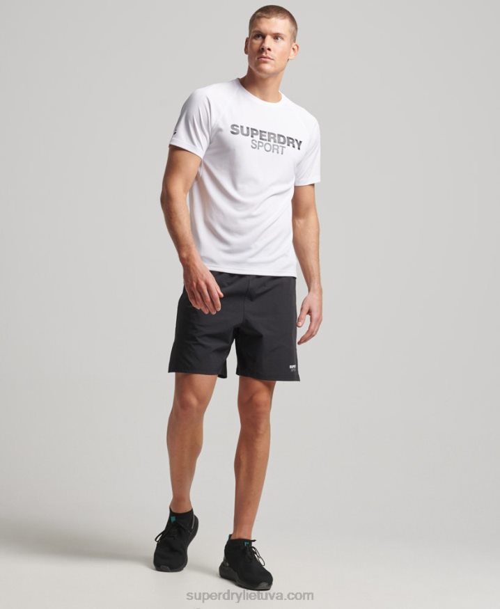 Superdry Train Hybrid Shorts Black Men