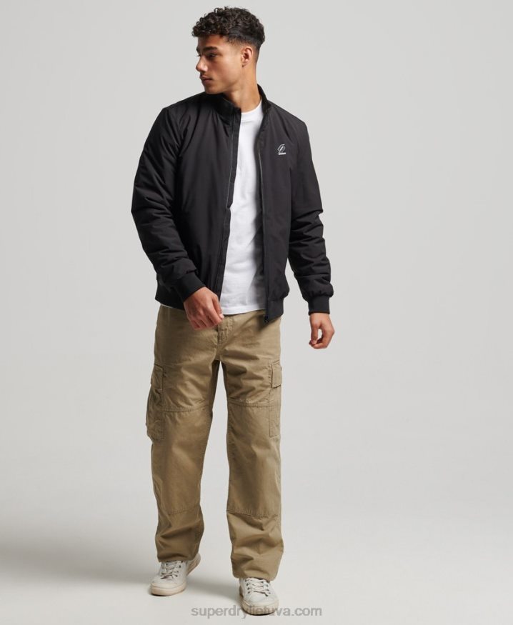 Superdry Training Harrington Jacket Black Men