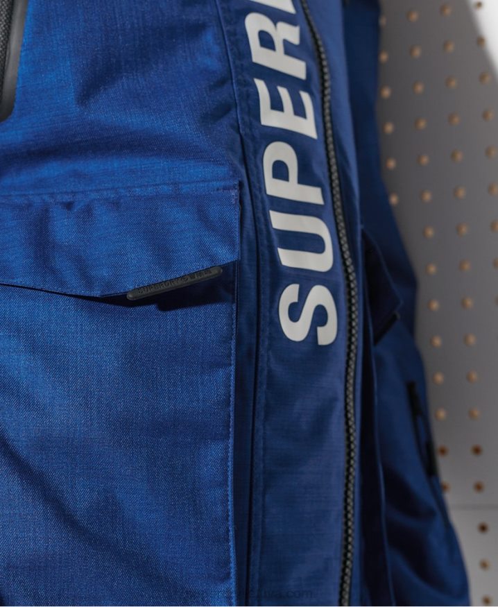 Superdry Ultimate Mountain Rescue Jacket Blue Men