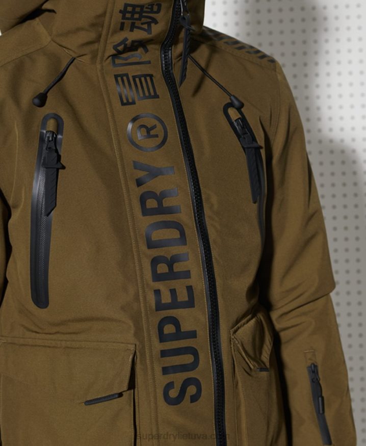 Superdry Ultimate Mountain Rescue Jacket Green Men