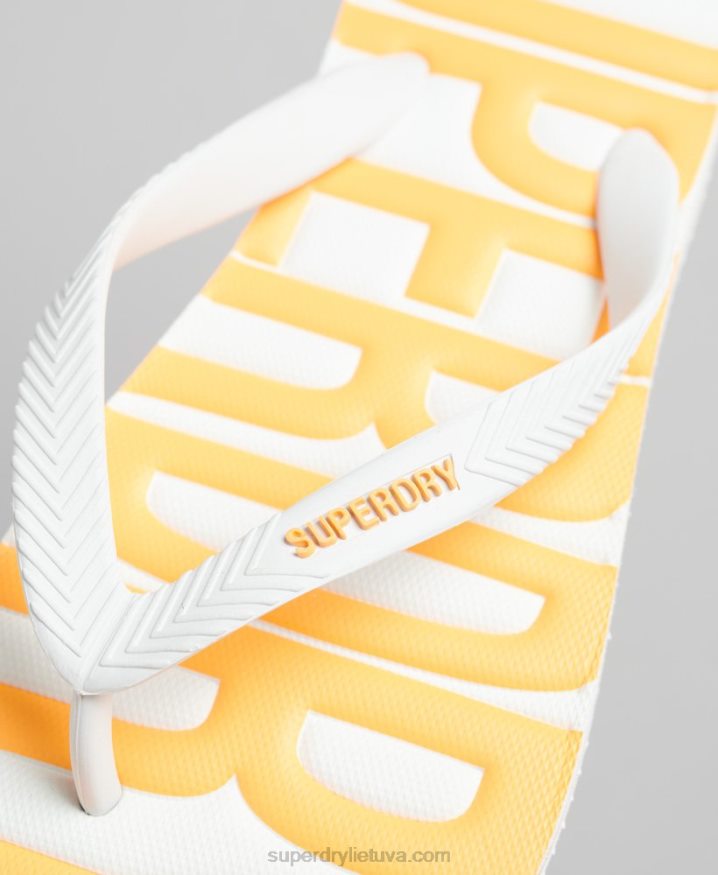 Superdry Vegan Flip Flops White Men