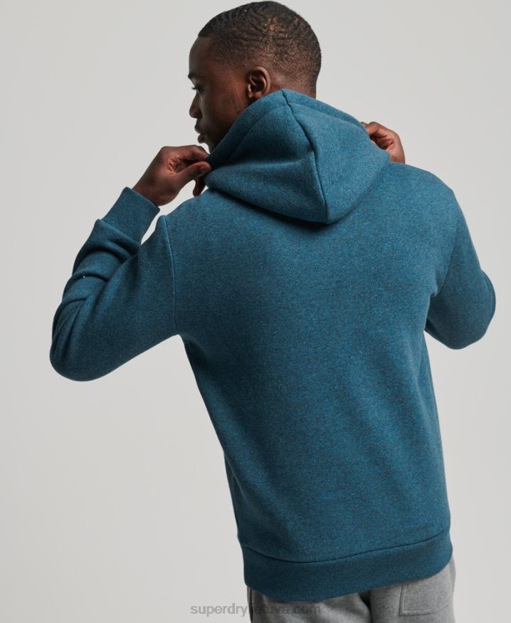 Superdry Venue Tonal Hoodie Blue Men