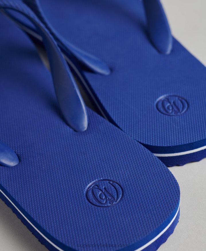 Superdry Vintage Classic Flip Flops Blue Men