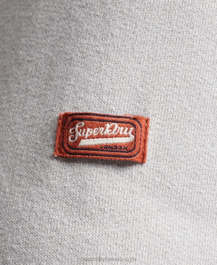 Superdry Vintage Core Logo Classic Hoodie Grey Men