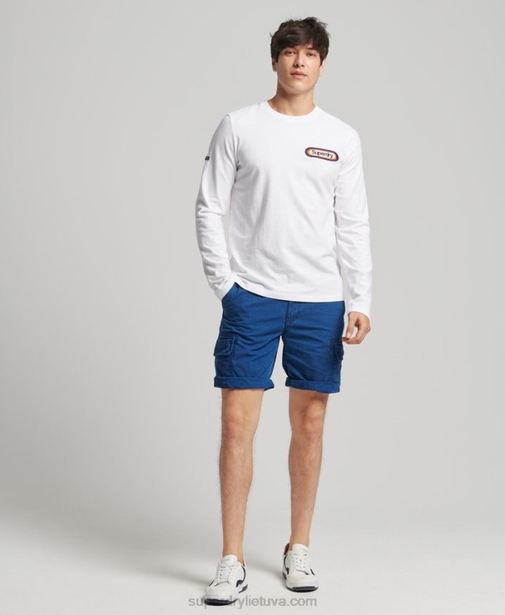 Superdry Vintage Core Logo Seasonal Top White Men