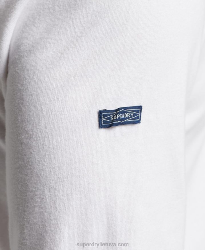 Superdry Vintage Core Logo Seasonal Top White Men