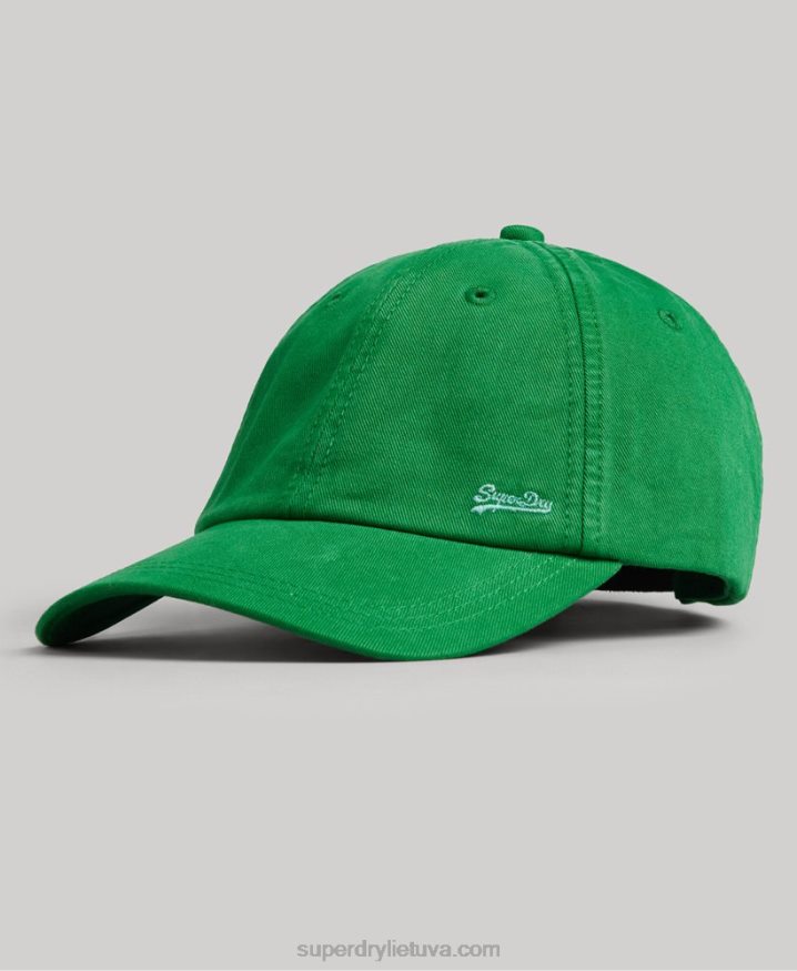 Superdry Vintage Embroidered Cap Green Men