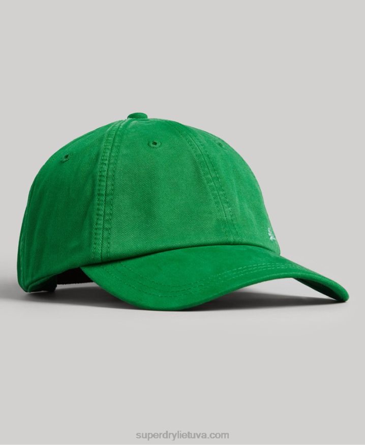 Superdry Vintage Embroidered Cap Green Men