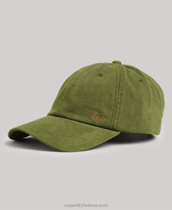 Superdry Vintage Embroidered Cap Khaki Men