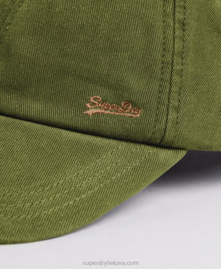 Superdry Vintage Embroidered Cap Khaki Men