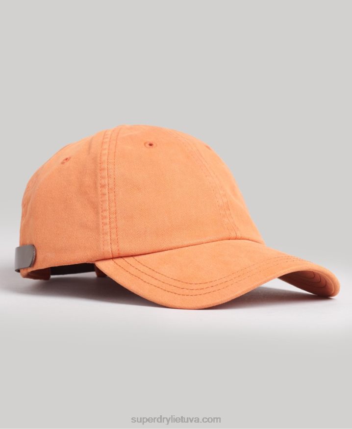 Superdry Vintage Embroidered Cap Orange Men