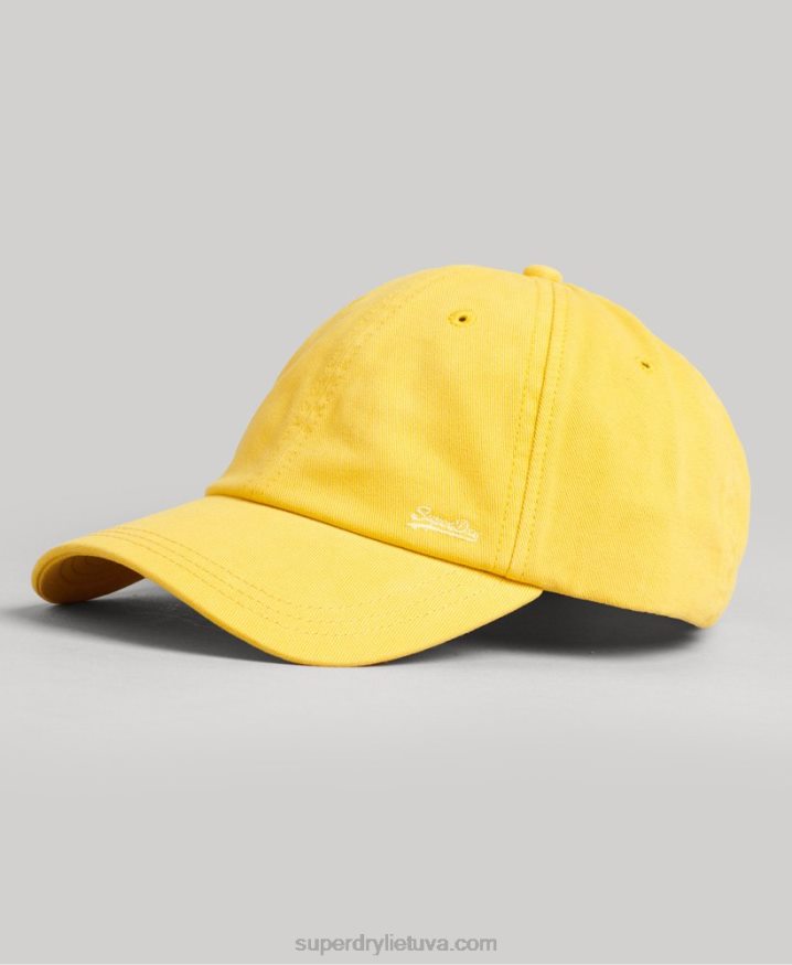 Superdry Vintage Embroidered Cap Yellow Men