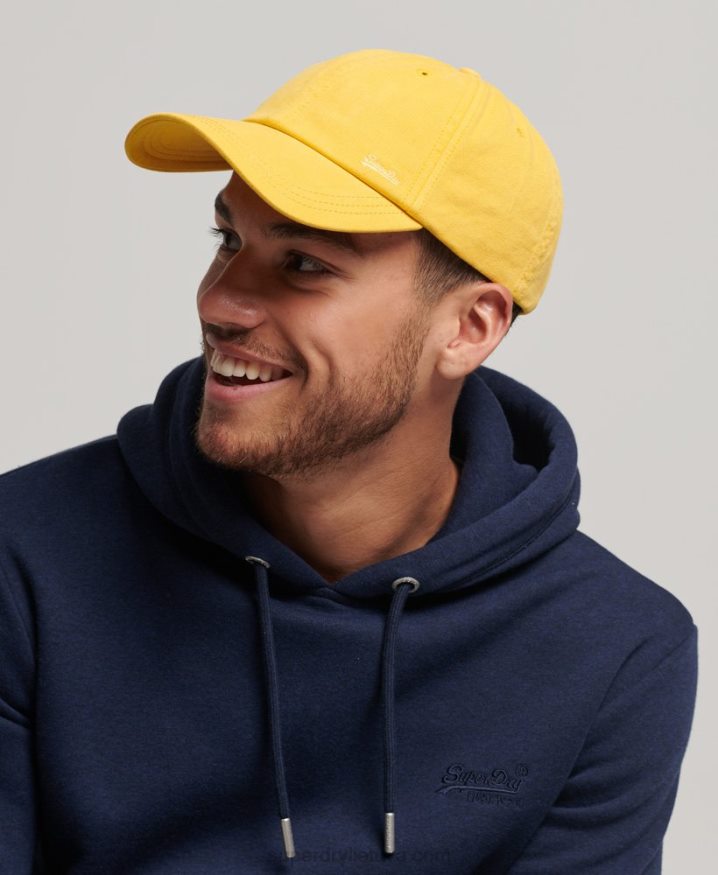 Superdry Vintage Embroidered Cap Yellow Men