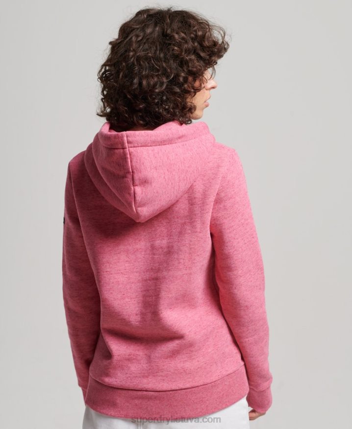 Superdry Vintage Great Outdoors Hoodie Pink Women