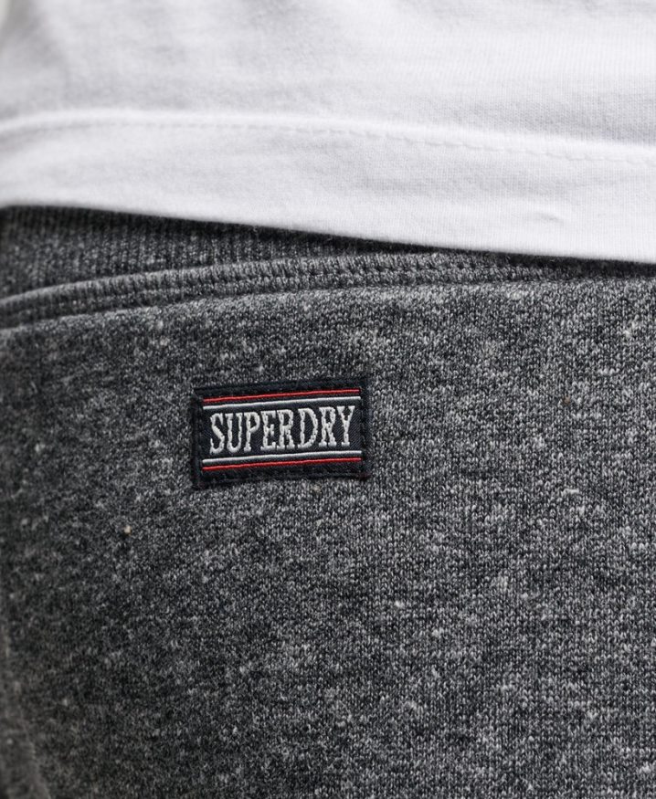 Superdry Vintage Gym Athletic Shorts Dark Grey Men