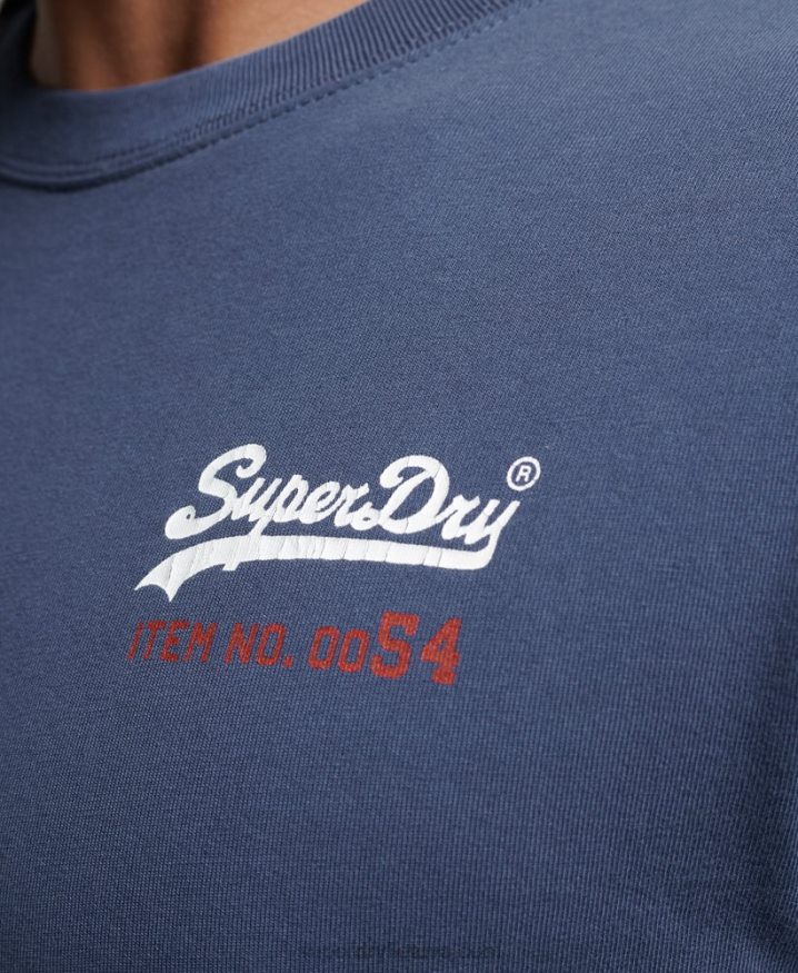 Superdry Vintage Logo American Classic Top Dark Blue Men