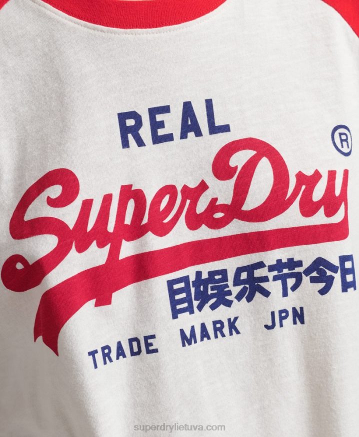 Superdry Vintage Logo Heritage T-Shirt White Women