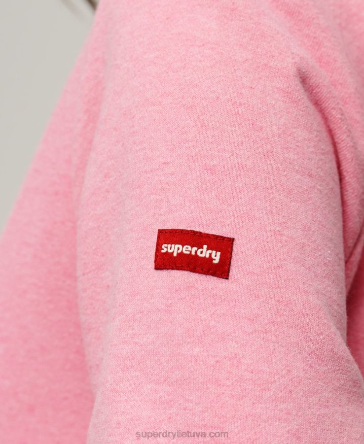 Superdry Vintage Logo Premium Faded Hoodie Pink Women