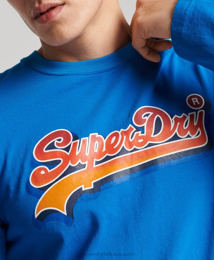 Superdry Vintage Logo Seasonal Top Blue Men