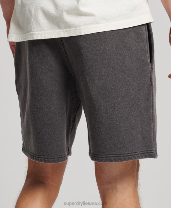 Superdry Vintage Mark Shorts Dark Grey Men