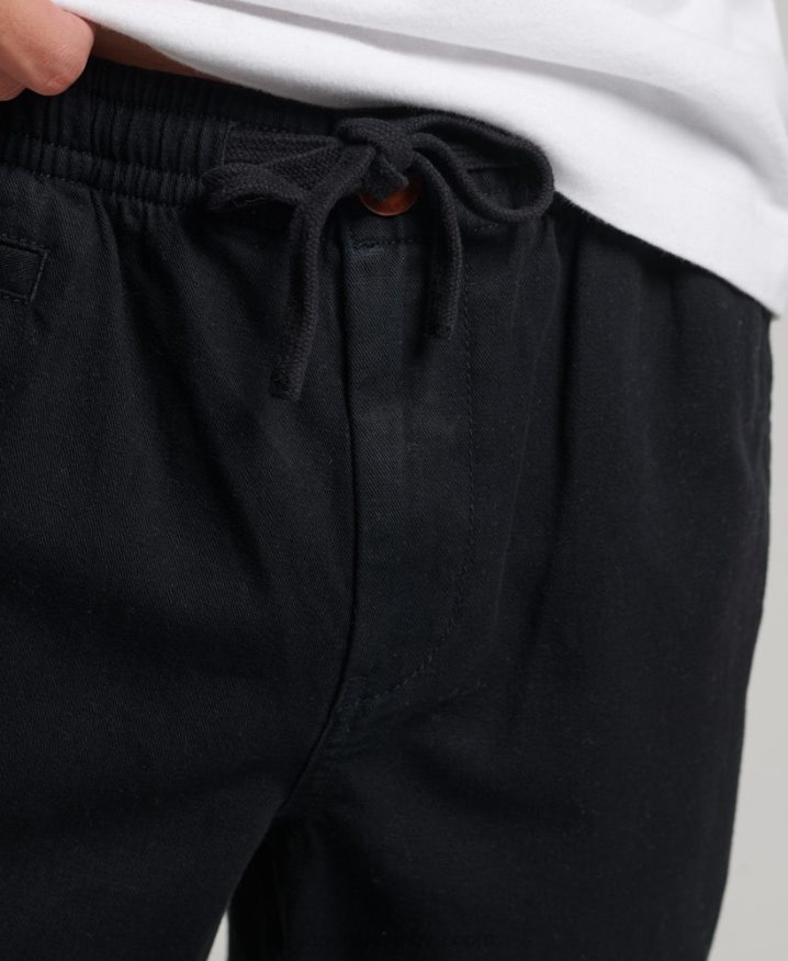 Superdry Vintage Overdyed Shorts Black Men