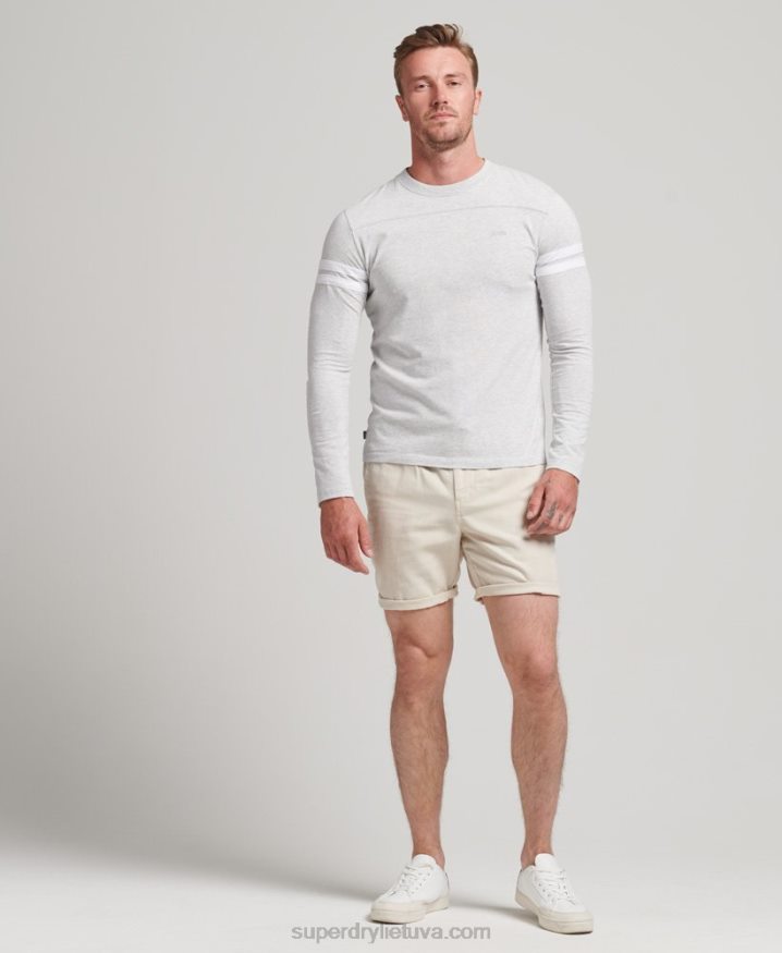 Superdry Vintage Overdyed Shorts Cream Men