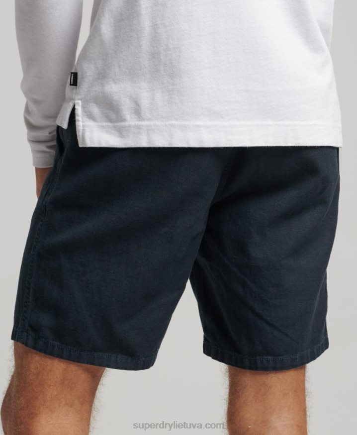 Superdry Vintage Overdyed Shorts Navy Men