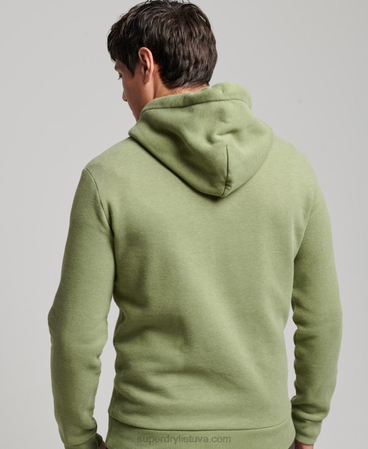 Superdry Vintage Shadow Hoodie Green Men