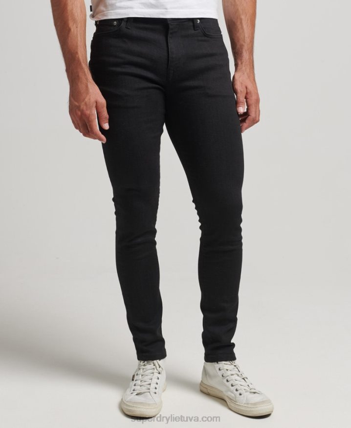 Superdry Vintage Skinny Jeans Black Men