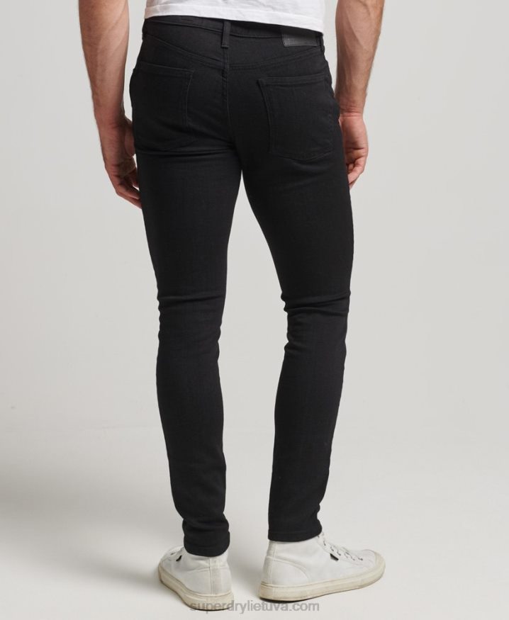 Superdry Vintage Skinny Jeans Black Men