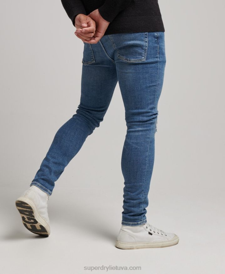 Superdry Vintage Skinny Jeans Light Blue Men