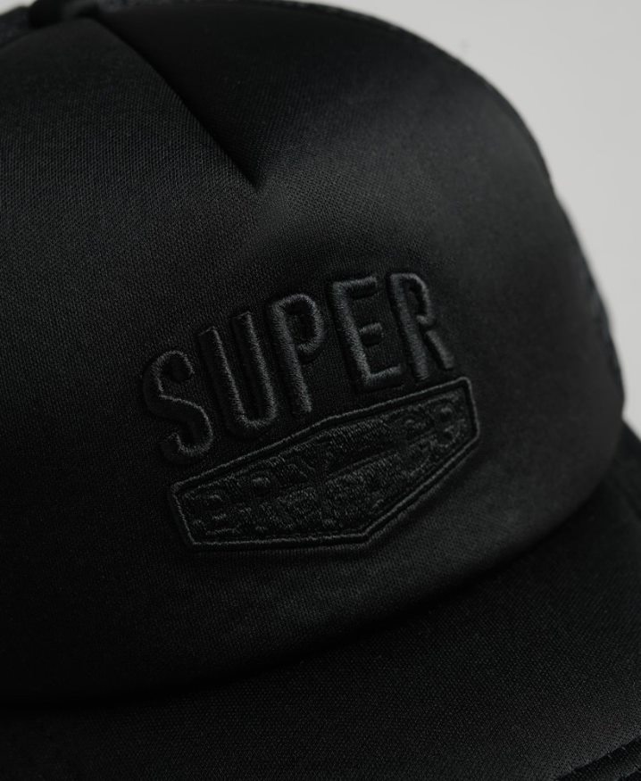 Superdry Vintage Trucker Cap Black Men