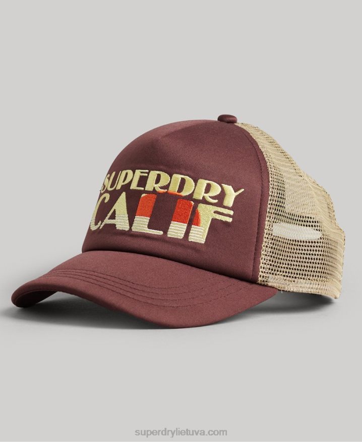 Superdry Vintage Trucker Cap Brown Men