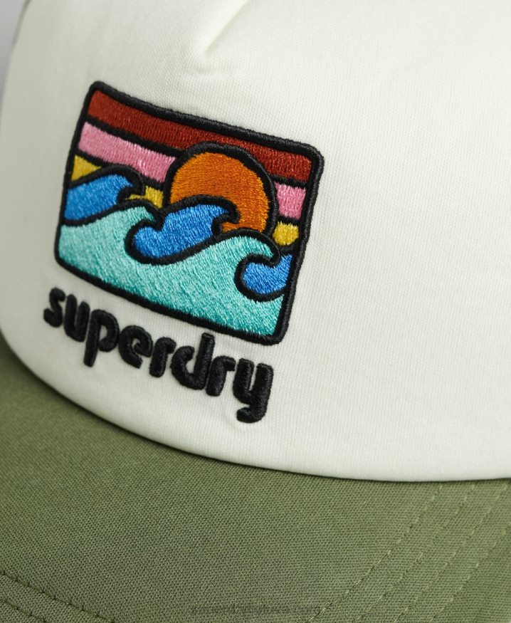 Superdry Vintage Trucker Cap Green Men